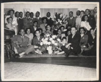 Party in a personal residence, Los Angeles, 1940s