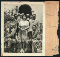 Louise Beavers, Hattie McDaniel, George and Netta Garner, and the Southernaires, Los Angeles 1940s