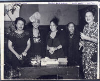 Regina Moore, Mildred Reed, Dorothy Mundy, and Leontyne King, Los Angeles 1940s