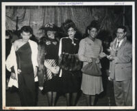 Drag contest hosted by Bill Hefflin at the Club Alabam, Los Angeles, 1940s