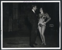 Leonard Reed and an unidentified female dancer, Los Angeles, 1940s