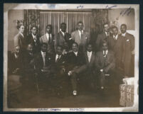 African American professionals, Los Angeles, 1950s