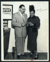 Walter L. Gordon, Jr. and Billie Holiday, Los Angeles, 1949
