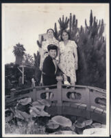 Ethel Sissle, Catherine Garcia and Marva Louis, Los Angeles, 1940s