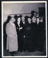 Cornelius Bradford, Jefferson D. and Laura Fowler, Henry Lewis, and others, Los Angeles, 1940s