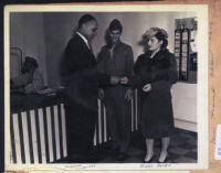 Norman O. Houston and Hilda Allen with Allen's nephew, Los Angeles, 1940s
