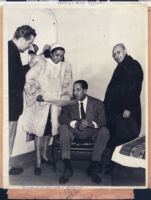 Gladys Hampton with Ruble Blakey and two others, Los Angeles, 1940s