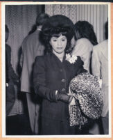 Unidentified friend of Tila de los Santos, Los Angeles, 1940s
