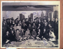 Soprano Anne Brown, tenor George Garner, pianist Netta Garner, and others, Los Angeles, 1940s