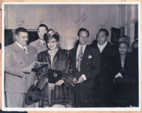 Walter L. Gordon, Jr., Leonard Reed, and others, Los Angeles, 1940s