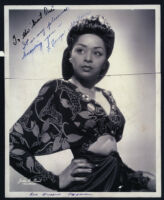 L'Tanya, fashion designer, 1940s