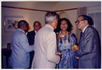 Judge Vaino Hassan Spencer, Walter L. Gordon, and others, Los Angeles, 1980s