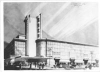 Department Store, photograph of rendering