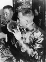 Liu Feng-tai playing the Sona in Shantung traditional music