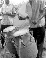 Two Atumpan drums