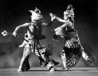 Spring Festival (Java): Male and female dancers