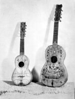 Photo of two lute-type instruments