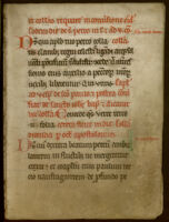 Rouse MS 21. COLLECTS, fragment.