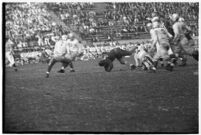Loyola Lions face Santa Clara Broncos at the Coliseum, Los Angeles, 1937