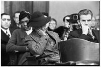 Spectators at the murder trial of Paul A. Wright, Los Angeles, 1938
