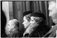 Mrs. Alice M. Wheatley and Mrs. Ruth L. Birkelund, jurors on the murder trial of Paul A. Wright, Los Angeles, 1938