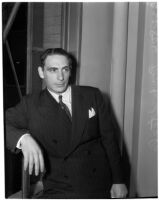American actor Bob Steele, Los Angeles, 1940