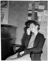 Betty Hardaker after her conviction for the murder of her daughter, Los Angeles, 1940