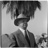 Herbert J. Yates, founder and president of Republic Pictures, Los Angeles, 1940s
