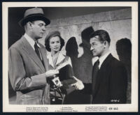 Dennis O'Keefe, Gale Storm, and Bert Conway in Abandoned