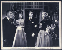Alexander Scourby, Rita Hayworth, Glenn Ford, and Valerie Bettis in Affair in Trinidad