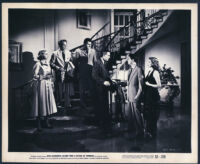 Valerie Bettis, George Voskovec, Gregg Martell, Alexander Scourby, Glenn Ford, and Rita Hayworth in Affair in Trinidad