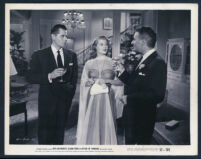 Glenn Ford, Rita Hayworth, and Alexander Scourby in Affair in Trinidad