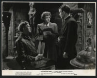 Gordon Jackson, Simone Signoret, and Robert Beatty in Against the Wind