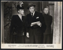 Anne Baxter, Paul Muni, and Claude Rains in Angel On My Shoulder