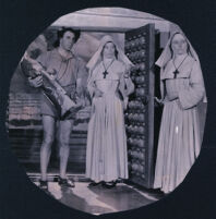 David Farrar, Deborah Kerr, and Kathleen Byron in Black Narcissus