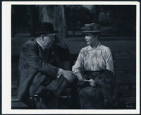 Charles Laughton and Jane Wyman in The Blue Veil