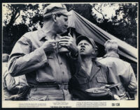 Wendell Corey and Mickey Rooney in The Bold and the Brave