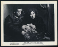 Derek Bond, David Tomlinson, and Margot Grahame in Broken Journey