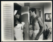 Claudia Cardinale and Tony Curtis in Don't Make Waves
