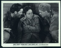 Edward Pawley, George Raft and James Cagney in Each Dawn I Die