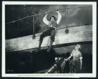 Douglas Fairbanks Jr. and Rita Corday in The Exile