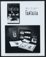 Images of accompanying materials for 1990 re-release of Disney's Fantasia