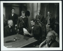 Joel McCrea and other cast members in The First Texan