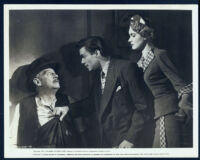 Charles Victor, Dirk Bogarde and Susan Shaw in Five Angles on Murder