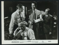 David Wolfe, Patrick White, Michael Rennie and Roger Plowden in 5 Fingers