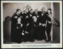 Eddie Bracken, William Holden, Dorothy Lamour and cast members in The Fleet's In