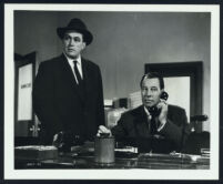 Don Haggerty and Bill Elliott in Footsteps in the Night