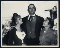 Debbie Reynolds, Gregory Peck, and Thelma Ritter in How the West Was Won