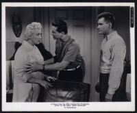 Sheree North, Orson Bean and Robert Cummings in a scene from How To Be Very, Very Popular