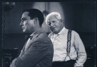 Spencer Tracy and Gene Kelly in Inherit the Wind.
